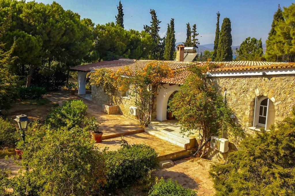 Villa Artemis In Small Kounoupi Porto Heli Exterior photo